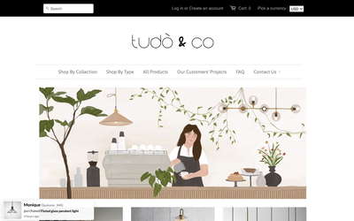 Tudo & Co website screenshot