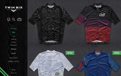 Twin Six website screenshot