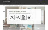 UGallery website screenshot