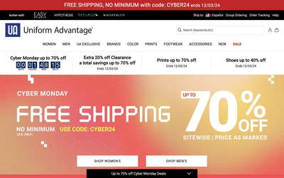 Uniform Advantage website screenshot