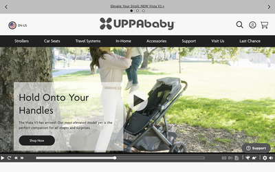 UPPAbaby website screenshot