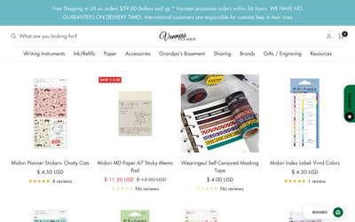 Vanness website screenshot
