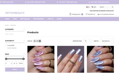 Vettsy website screenshot