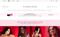 Victoria's Secret website screenshot