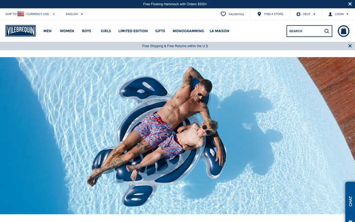 Vilebrequin screenshot