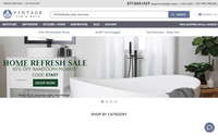 Vintage Tub & Bath website screenshot