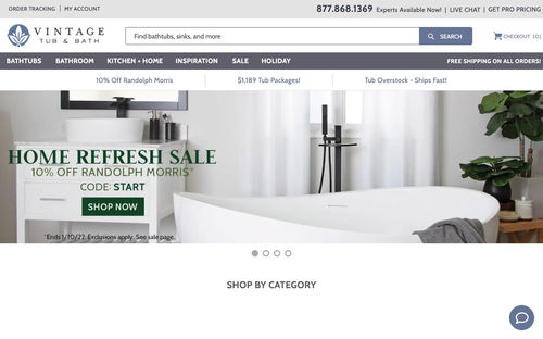 Vintage Tub & Bath