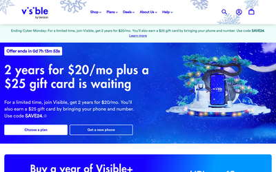 Visible website screenshot
