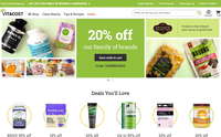Vitacost.com website screenshot