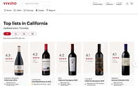 Vivino website screenshot