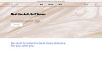 Volition Beauty website screenshot