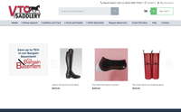 VTO Saddlery website screenshot
