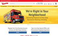 W.B. Mason website screenshot