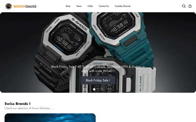 WatchGauge website screenshot