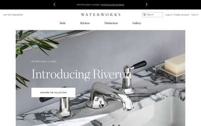 Waterworks website screenshot