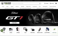 Worldwide Golf Shops website screenshot