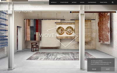 Woven website screenshot