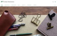Yoseka Stationery website screenshot