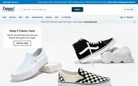 Zappos website screenshot